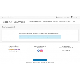 Module PrestaShop conforme à l'obligation légale du 19 juin 2026